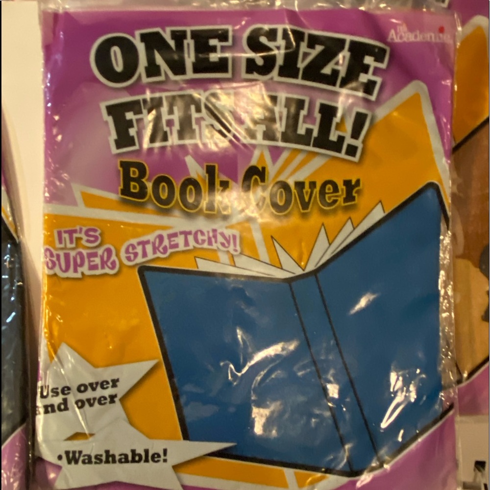 NWT It’s Academic One Size Fits All! Book Cover b